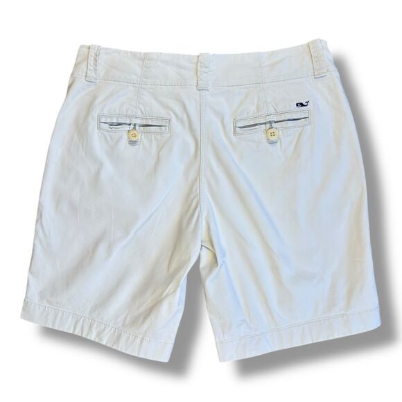 Vineyard Vines Cream Bermuda Shorts Tailored Fit Sz 2 - Picture 5 of 12